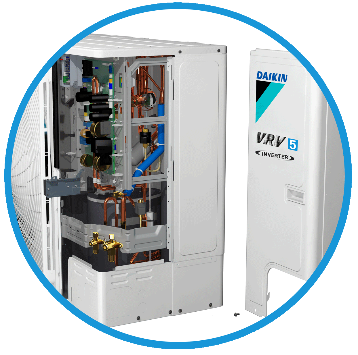 jednotka daikin uvnitř vrv5